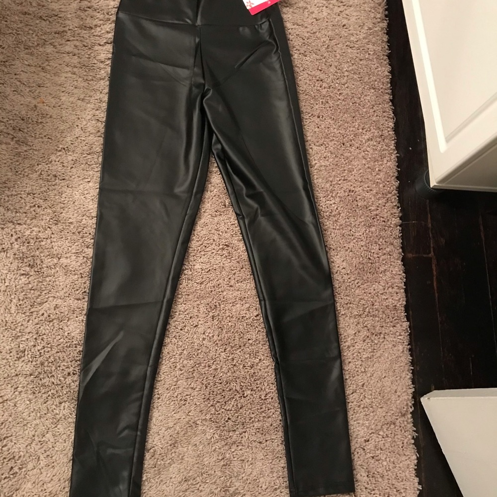 Faux Leather Leggings